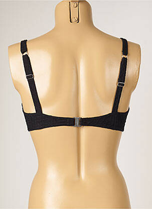 Haut de maillot de bain stretch noir LIVIA femme