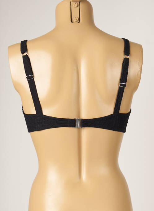 Haut de maillot de bain noir LIVIA pour femme