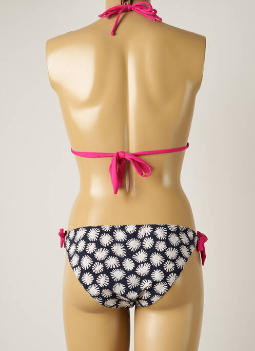 Maillot de bain 2 pièces bleu BANANA MOON pour femme