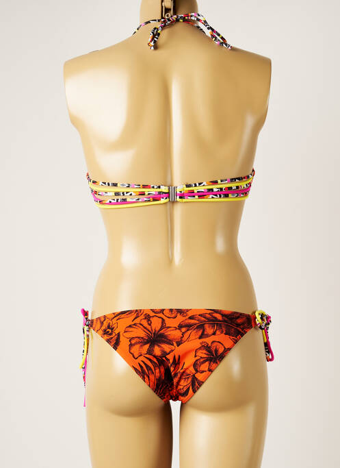 Maillot de bain 2 pièces orange BANANA MOON pour femme