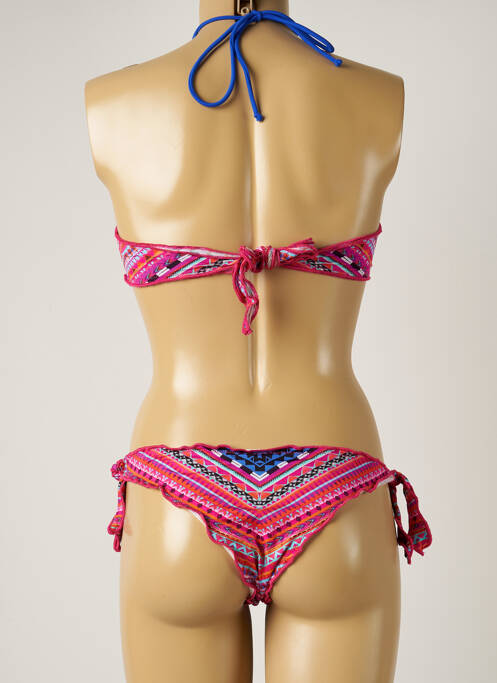 Maillot de bain 2 pièces rose BANANA MOON pour femme