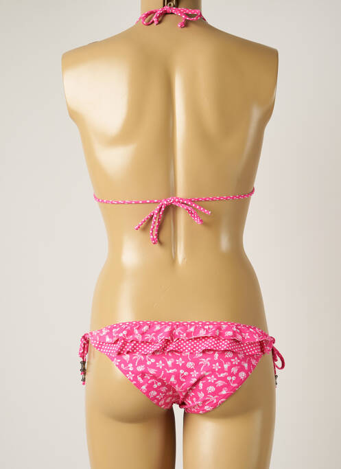 Maillot de bain 2 pièces rose BANANA MOON pour femme