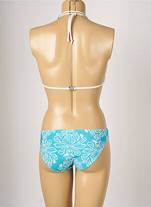 Maillot de bain 2 pièces stretch bleu BANANA MOON femme