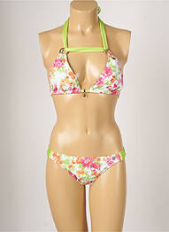 Maillot de bain 2 pièces stretch rose BANANA MOON femme