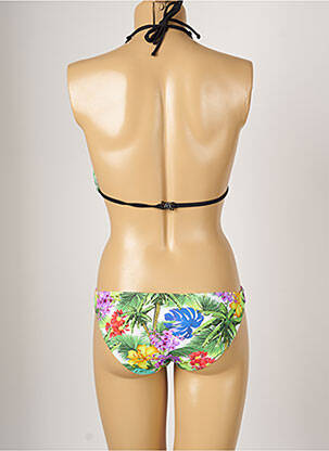 Maillot de bain 2 pièces stretch vert BANANA MOON femme