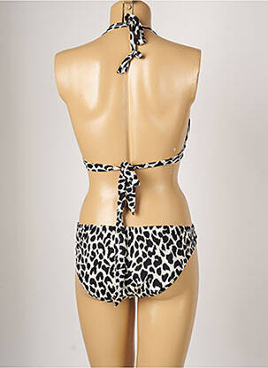 Maillot de bain 2 pièces stretch haut soutien-gorge push-up noir BANANA MOON femme