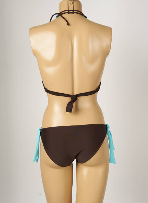 Maillot de bain 2 pièces bleu BANANA MOON pour femme