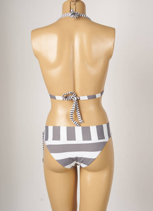 Maillot de bain 2 pièces gris BANANA MOON pour femme