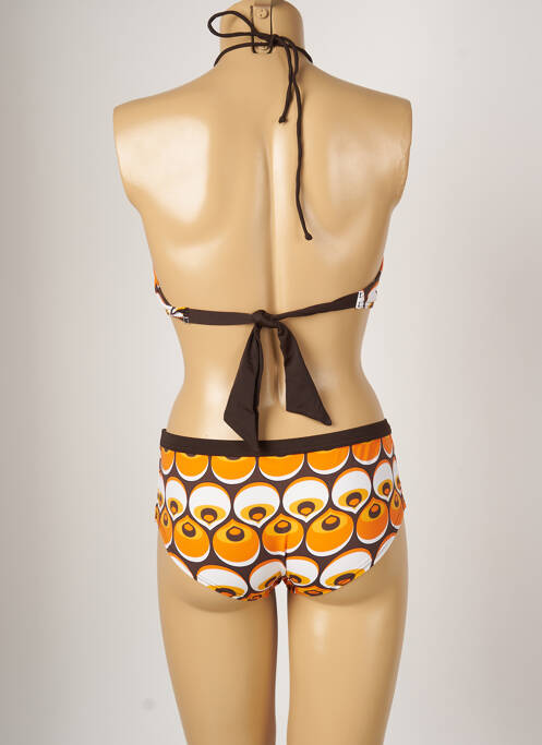 Maillot de bain 2 pièces orange BANANA MOON pour femme
