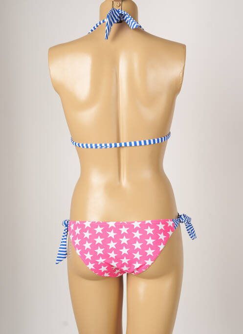 Maillot de bain 2 pièces rose BANANA MOON pour femme