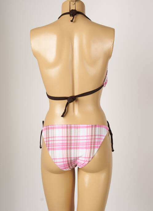 Maillot de bain 2 pièces rose BANANA MOON pour femme