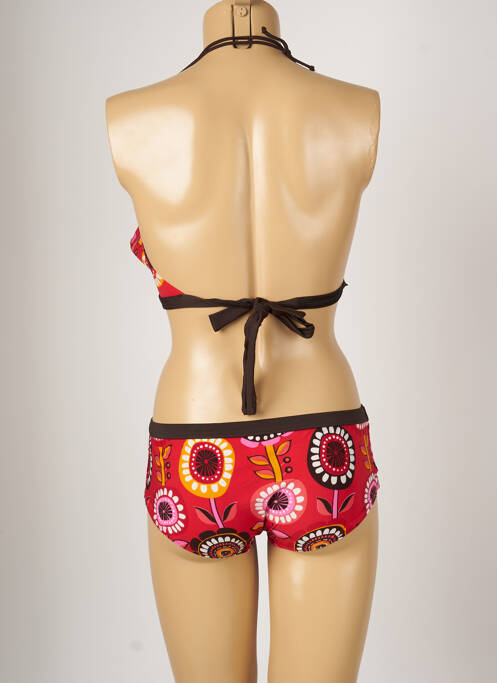 Maillot de bain 2 pièces rouge BANANA MOON pour femme