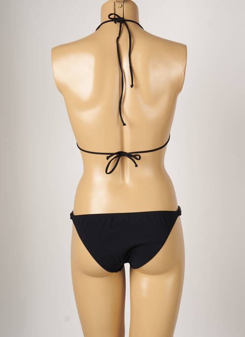 Maillot de bain 2 pièces stretch haut soutien-gorge moulé noir BANANA MOON femme