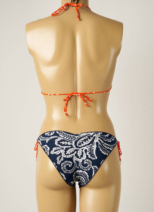 Maillot de bain 2 pièces bleu BANANA MOON pour femme