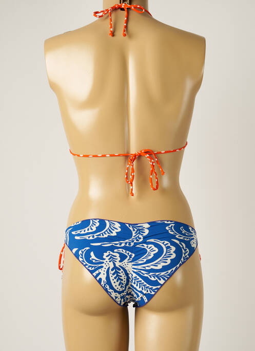 Maillot de bain 2 pièces bleu BANANA MOON pour femme