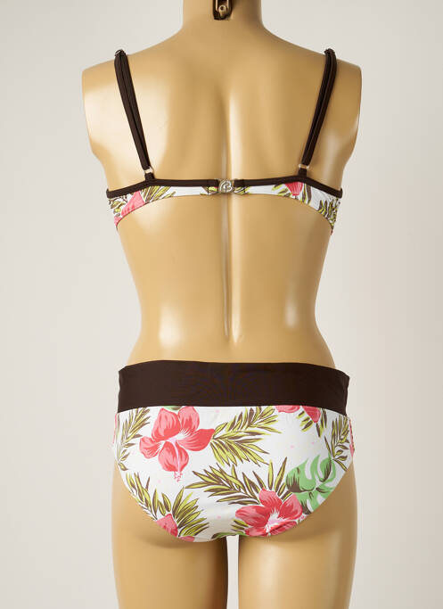 Maillot de bain 2 pièces blanc BANANA MOON pour femme