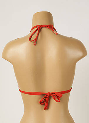Haut de maillot de bain stretch haut triangles orange BANANA MOON femme