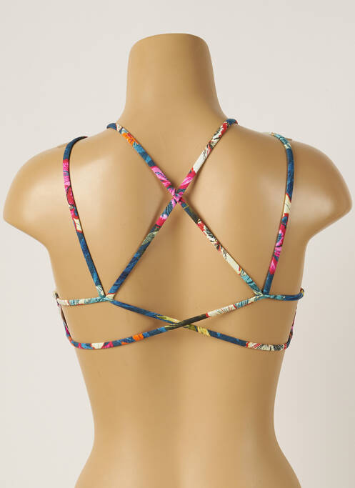 Haut de maillot de bain bleu BANANA MOON pour femme