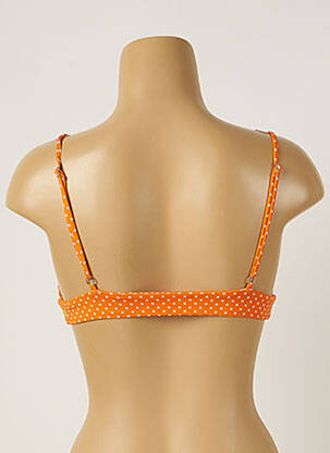 Haut de maillot de bain stretch haut triangles orange BANANA MOON femme
