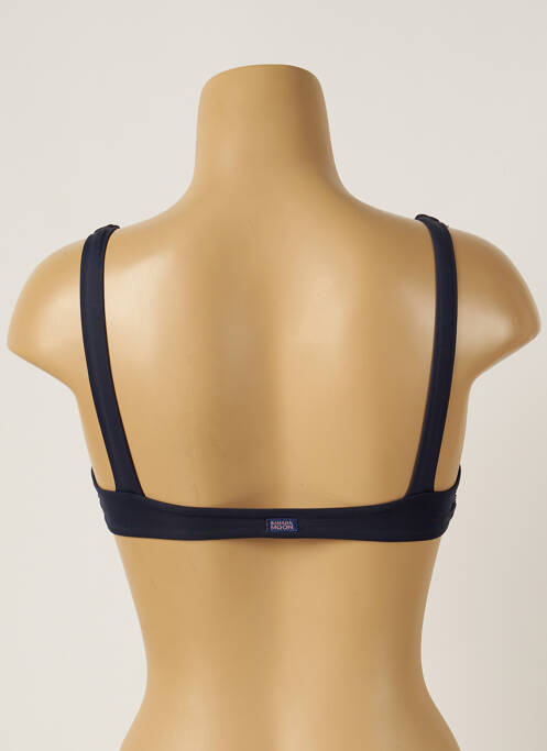 Haut de maillot de bain bleu BANANA MOON pour femme