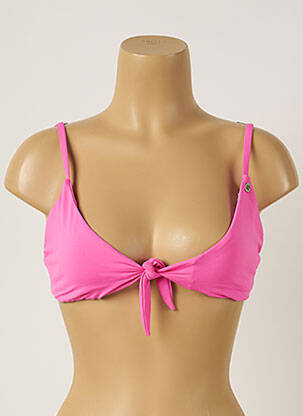 Haut de maillot de bain stretch rose BANANA MOON femme