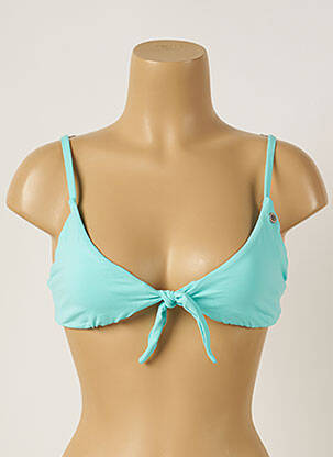 Haut de maillot de bain stretch bleu BANANA MOON femme