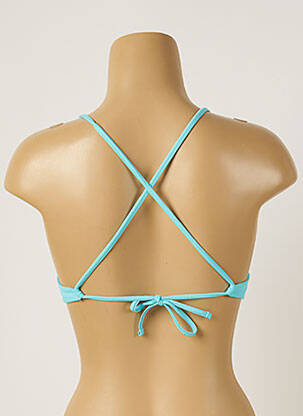 Haut de maillot de bain stretch haut triangles bleu BANANA MOON femme