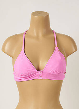 Haut de maillot de bain stretch haut triangles violet BANANA MOON femme