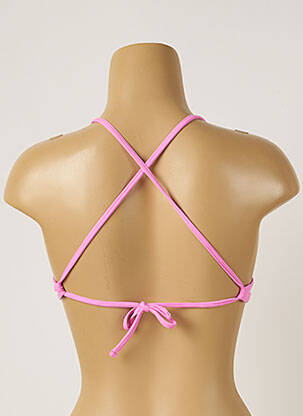 Haut de maillot de bain stretch haut triangles violet BANANA MOON femme