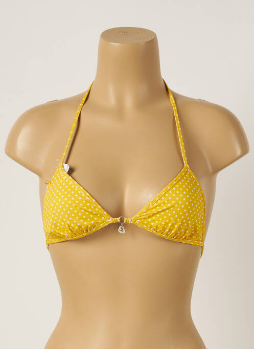 Haut de maillot de bain jaune BANANA MOON pour femme