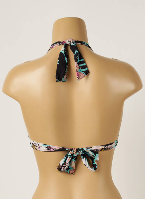 Haut de maillot de bain noir LIVIA pour femme