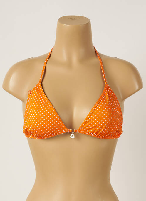 Haut de maillot de bain orange BANANA MOON pour femme