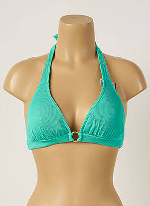 Haut de maillot de bain haut soutien-gorge moulé haut soutien-gorge moulé bleu LIVIA femme