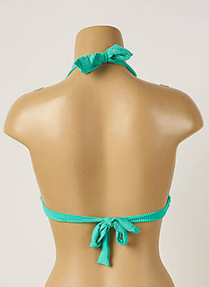 Haut de maillot de bain haut soutien-gorge moulé haut soutien-gorge moulé bleu LIVIA femme