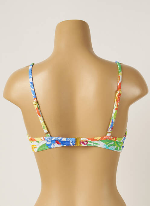 Haut de maillot de bain bleu LIVIA pour femme