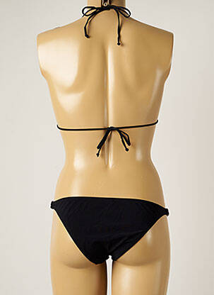 Maillot de bain 2 pièces stretch haut soutien-gorge moulé noir BANANA MOON femme
