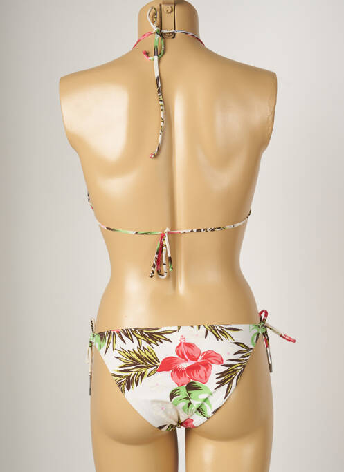 Maillot de bain 2 pièces blanc BANANA MOON pour femme