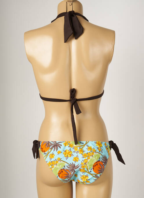 Maillot de bain 2 pièces bleu BANANA MOON pour femme