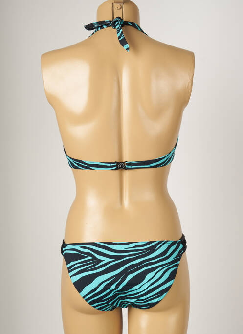 Maillot de bain 2 pièces bleu BANANA MOON pour femme