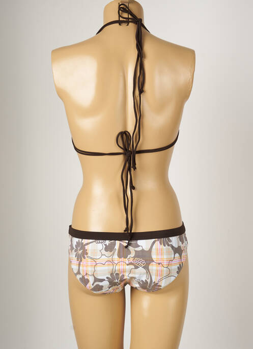 Maillot de bain 2 pièces marron BANANA MOON pour femme
