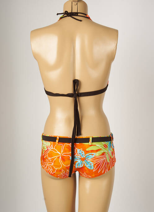 Maillot de bain 2 pièces orange BANANA MOON pour femme