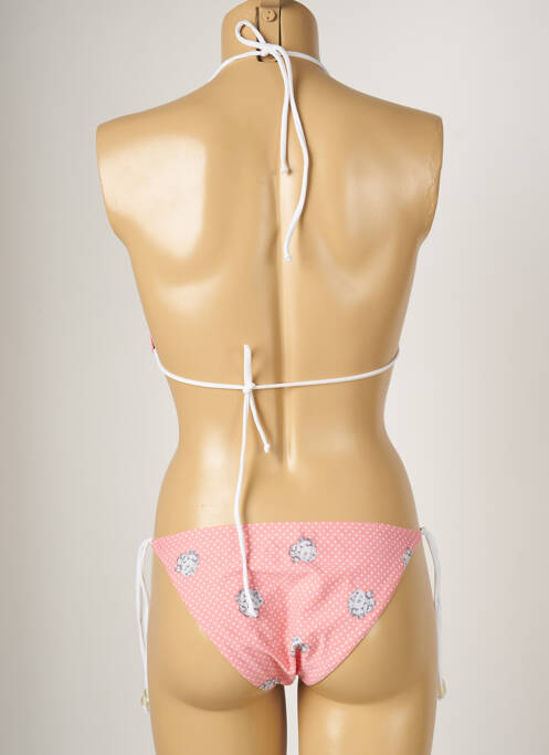 Maillot de bain 2 pièces rose BANANA MOON pour femme