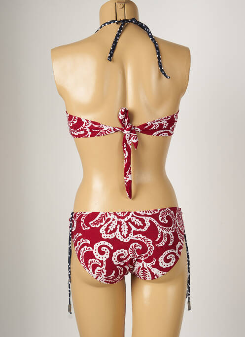 Maillot de bain 2 pièces rouge BANANA MOON pour femme