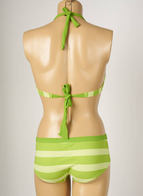 Maillot de bain 2 pièces vert BANANA MOON pour femme