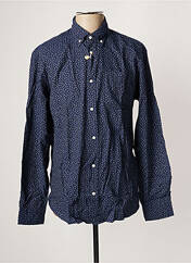 Chemise manches longues bleu JACK & JONES pour homme seconde vue