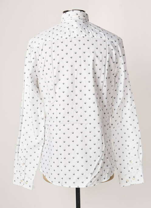 Chemise manches longues blanc JACK & JONES pour homme