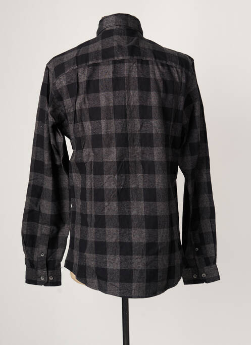 Chemise manches longues gris JACK & JONES pour homme