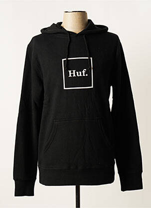 Sweat-shirt à capuche noir HUF pour homme