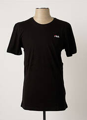 T-shirt noir FILA pour homme seconde vue