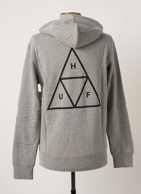 Sweat-shirt à capuche gris HUF pour homme